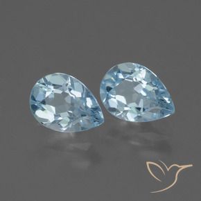 Shop natural 1.69ct スカイブルー トパーズ gems, 洋梨の形, from ブラジル at GemSelect. In stock, global shipping!