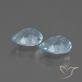 Shop natural 1.69ct スカイブルー トパーズ gems, 洋梨の形, from ブラジル at GemSelect. In stock, global shipping!