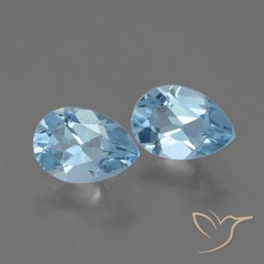 Shop natural 1.58ct スカイブルー トパーズ gems, 洋梨の形, from ブラジル at GemSelect. In stock, global shipping!