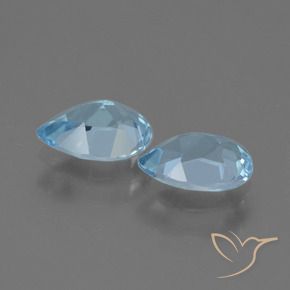 Shop natural 1.58ct スカイブルー トパーズ gems, 洋梨の形, from ブラジル at GemSelect. In stock, global shipping!