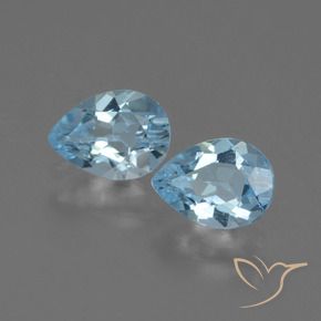 Shop natural 1.49ct スカイブルー トパーズ gems, 洋梨の形, from ブラジル at GemSelect. In stock, global shipping!
