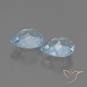 Shop natural 1.69ct スカイブルー トパーズ gems, 洋梨の形, from ブラジル at GemSelect. In stock, global shipping!