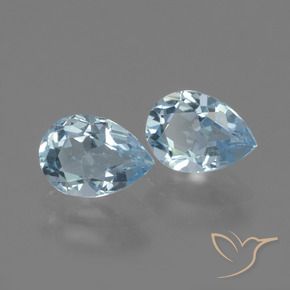 Shop natural 1.63ct スカイブルー トパーズ gems, 洋梨の形, from ブラジル at GemSelect. In stock, global shipping!