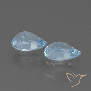 Shop natural 1.58ct スカイブルー トパーズ gems, 洋梨の形, from ブラジル at GemSelect. In stock, global shipping!