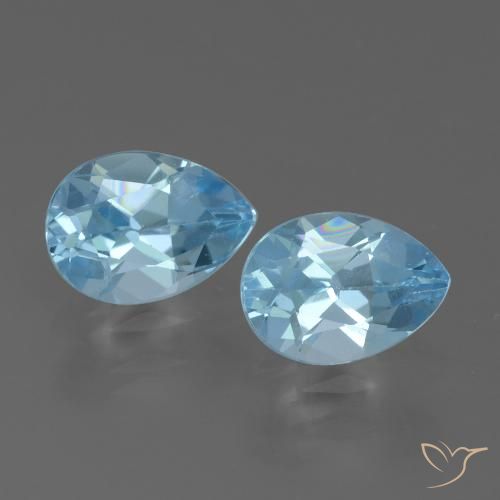 Shop natural 1.72ct スイスブルー トパーズ gems, 洋梨の形, from ブラジル at GemSelect. In stock, global shipping!