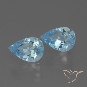 Shop natural 1.55ct スカイブルー トパーズ gems, 洋梨の形, from ブラジル at GemSelect. In stock, global shipping!
