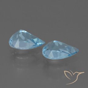 Shop natural 1.55ct スカイブルー トパーズ gems, 洋梨の形, from ブラジル at GemSelect. In stock, global shipping!