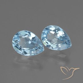 Shop natural 1.79ct スカイブルー トパーズ gems, 洋梨の形, from ブラジル at GemSelect. In stock, global shipping!