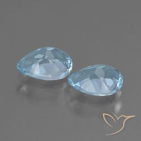 Shop natural 1.79ct スカイブルー トパーズ gems, 洋梨の形, from ブラジル at GemSelect. In stock, global shipping!