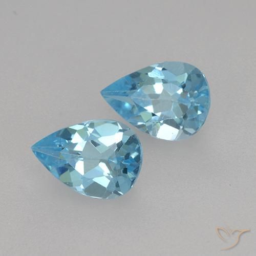 Shop natural 1.55ct スイスブルー トパーズ gems, 洋梨の形, from ブラジル at GemSelect. In stock, global shipping!