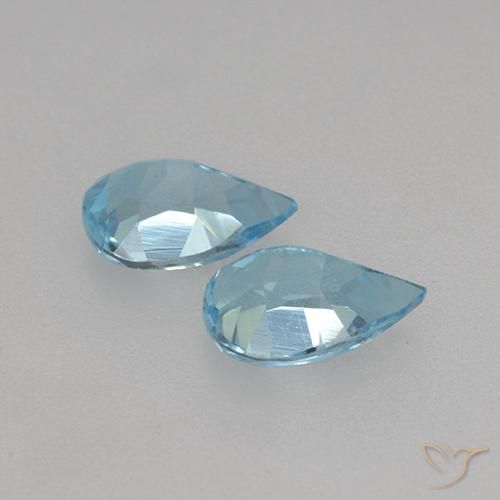 Shop natural 1.55ct スイスブルー トパーズ gems, 洋梨の形, from ブラジル at GemSelect. In stock, global shipping!