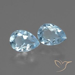 Shop natural 1.67ct スカイブルー トパーズ gems, 洋梨の形, from ブラジル at GemSelect. In stock, global shipping!