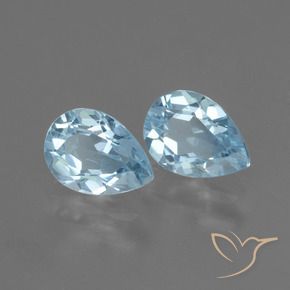 Shop natural 1.69ct スカイブルー トパーズ gems, 洋梨の形, from ブラジル at GemSelect. In stock, global shipping!