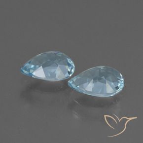 自然派の商品を探す 1.68ct スカイブルー トパーズ 宝石, 洋梨の形, ブラジル からGemSelectで. 在庫あり、世界各国へ発送!
