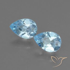 Shop natural 1.49ct スカイブルー トパーズ gems, 洋梨の形, from ブラジル at GemSelect. In stock, global shipping!