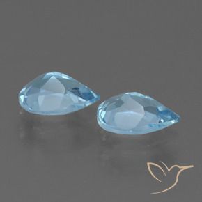 Shop natural 1.57ct スイスブルー トパーズ gems, 洋梨の形, from ブラジル at GemSelect. In stock, global shipping!