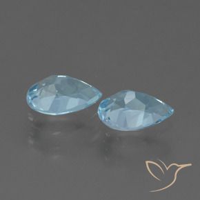 Shop natural 1.60ct スカイブルー トパーズ gems, 洋梨の形, from ブラジル at GemSelect. In stock, global shipping!