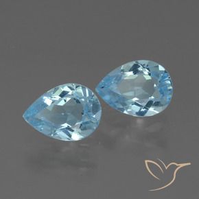 Shop natural 1.72ct スカイブルー トパーズ gems, 洋梨の形, from ブラジル at GemSelect. In stock, global shipping!