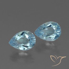 Shop natural 1.80ct スカイブルー トパーズ gems, 洋梨の形, from ブラジル at GemSelect. In stock, global shipping!