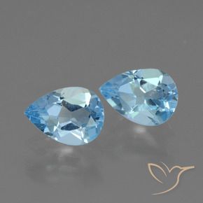 Shop natural 1.72ct スカイブルー トパーズ gems, 洋梨の形, from ブラジル at GemSelect. In stock, global shipping!