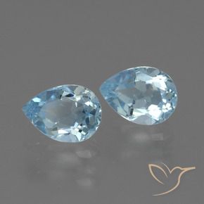 Shop natural 1.76ct スカイブルー トパーズ gems, 洋梨の形, from ブラジル at GemSelect. In stock, global shipping!