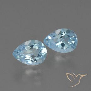 Shop natural 1.63ct スカイブルー トパーズ gems, 洋梨の形, from ブラジル at GemSelect. In stock, global shipping!