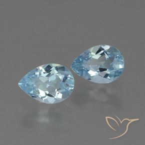Shop natural 1.53ct スカイブルー トパーズ gems, 洋梨の形, from ブラジル at GemSelect. In stock, global shipping!