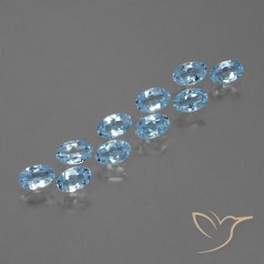 Shop natural 2.93ct スカイブルー トパーズ gems, 楕円形, from ブラジル at GemSelect. In stock, global shipping!