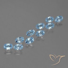 Shop natural 2.95ct スイスブルー トパーズ gems, 楕円形, from ブラジル at GemSelect. In stock, global shipping!