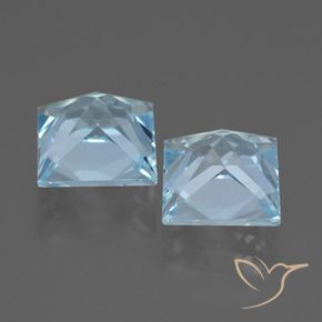 Shop natural 6.48ct スカイブルー トパーズ gems, 四角形, from ブラジル at GemSelect. In stock, global shipping!