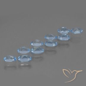 Shop natural 3.20ct スカイブルー トパーズ gems, 楕円形, from ブラジル at GemSelect. In stock, global shipping!