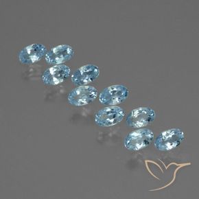 Shop natural 3.08ct スカイブルー トパーズ gems, 楕円形, from ブラジル at GemSelect. In stock, global shipping!