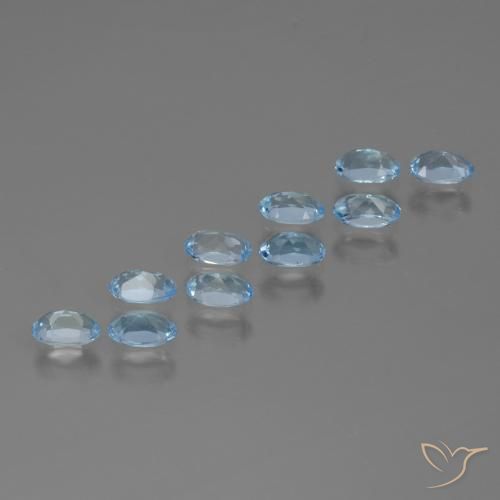 Shop natural 3.22ct スカイブルー トパーズ gems, 楕円形, from ブラジル at GemSelect. In stock, global shipping!