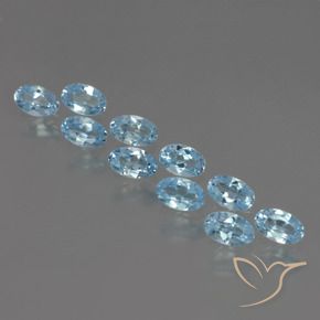 Shop natural 3.55ct スカイブルー トパーズ gems, 楕円形, from ブラジル at GemSelect. In stock, global shipping!