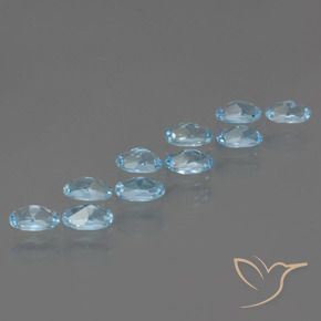 Shop natural 3.55ct スカイブルー トパーズ gems, 楕円形, from ブラジル at GemSelect. In stock, global shipping!