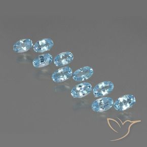 Shop natural 2.96ct スカイブルー トパーズ gems, 楕円形, from ブラジル at GemSelect. In stock, global shipping!