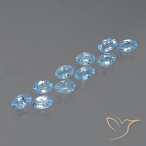 Shop natural 3.06ct スカイブルー トパーズ gems, 楕円形, from ブラジル at GemSelect. In stock, global shipping!