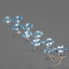 Shop natural 2.90ct スカイブルー トパーズ gems, 楕円形, from ブラジル at GemSelect. In stock, global shipping!