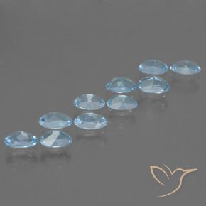 Shop natural 2.90ct スカイブルー トパーズ gems, 楕円形, from ブラジル at GemSelect. In stock, global shipping!
