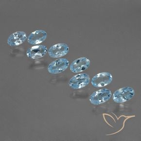 Shop natural 3.22ct スカイブルー トパーズ gems, 楕円形, from ブラジル at GemSelect. In stock, global shipping!