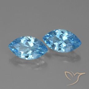 Shop natural 7.86ct スイスブルー トパーズ gems, マーキーズ, from ブラジル at GemSelect. In stock, global shipping!
