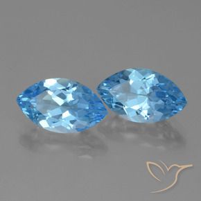 Shop natural 8.76ct スイスブルー トパーズ gems, マーキーズ, from ブラジル at GemSelect. In stock, global shipping!