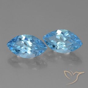 Shop natural 8.11ct スイスブルー トパーズ gems, マーキーズ, from ブラジル at GemSelect. In stock, global shipping!
