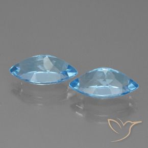 Shop natural 8.77ct スイスブルー トパーズ gems, マーキーズ, from ブラジル at GemSelect. In stock, global shipping!