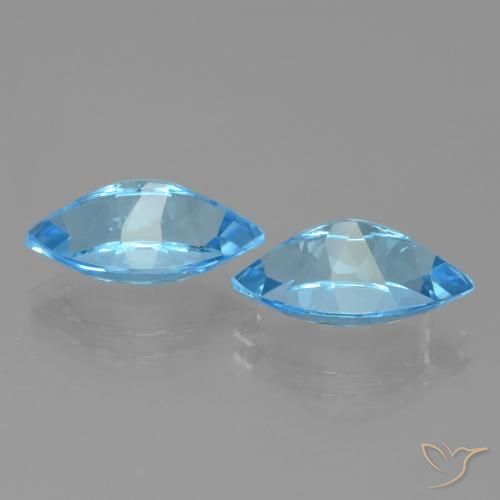 Shop natural 8.52ct スイスブルー トパーズ gems, マーキーズ, from ブラジル at GemSelect. In stock, global shipping!