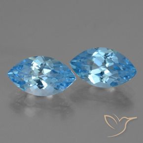 Shop natural 8.81ct スイスブルー トパーズ gems, マーキーズ, from ブラジル at GemSelect. In stock, global shipping!