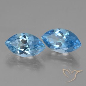 Shop natural 8.33ct スカイブルー トパーズ gems, マーキーズ, from ブラジル at GemSelect. In stock, global shipping!