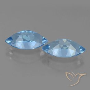 Shop natural 8.65ct スカイブルー トパーズ gems, マーキーズ, from ブラジル at GemSelect. In stock, global shipping!