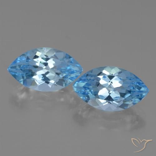 Shop natural 8.36ct スイスブルー トパーズ gems, マーキーズ, from ブラジル at GemSelect. In stock, global shipping!