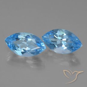 Shop natural 8.44ct スイスブルー トパーズ gems, マーキーズ, from ブラジル at GemSelect. In stock, global shipping!